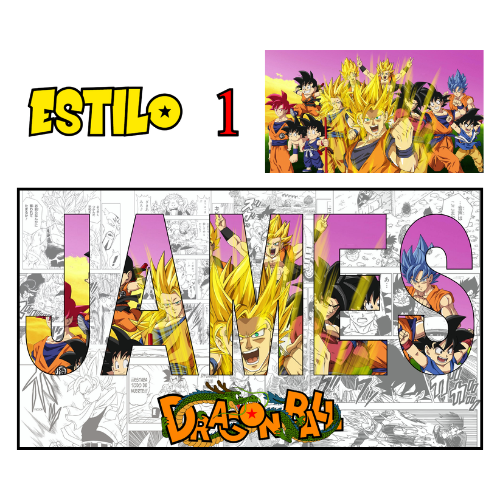 Póster DB con Nombre Personalizado