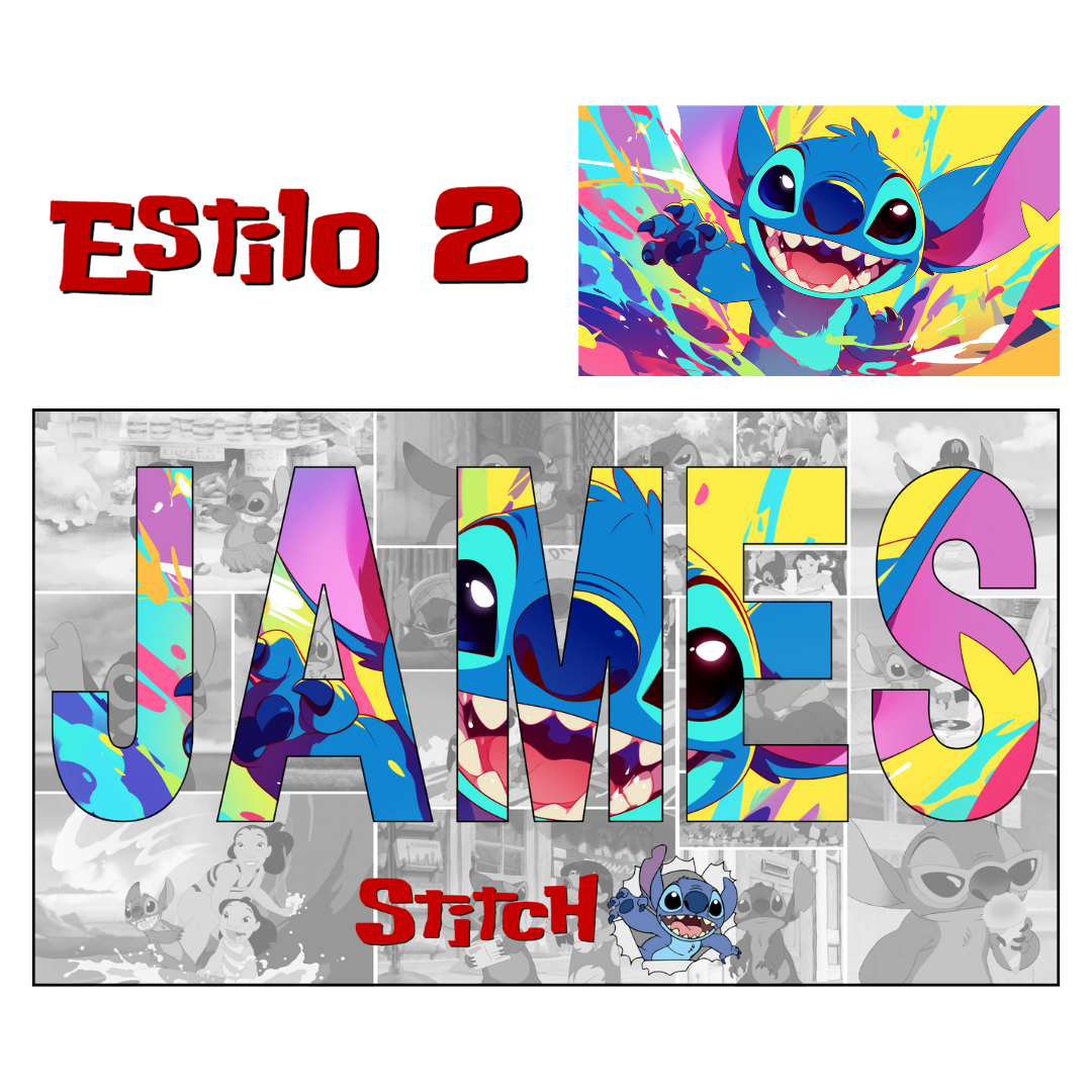 Póster STCH con Nombre Personalizado