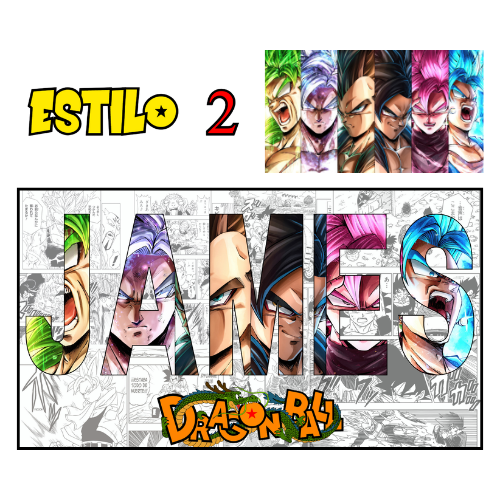 Póster DB con Nombre Personalizado