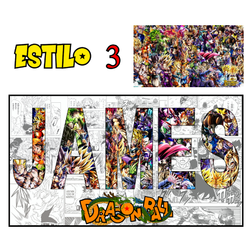 Póster DB con Nombre Personalizado