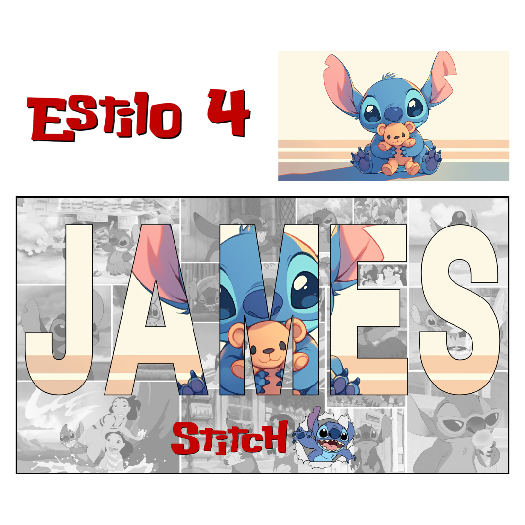 Póster STCH con Nombre Personalizado