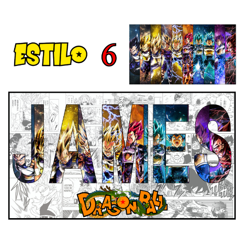 Póster DB con Nombre Personalizado