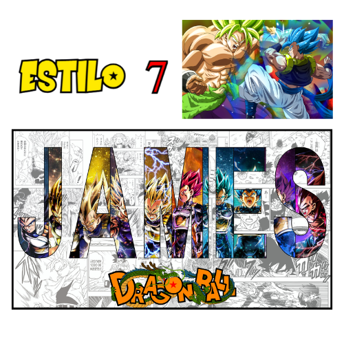Póster DB con Nombre Personalizado