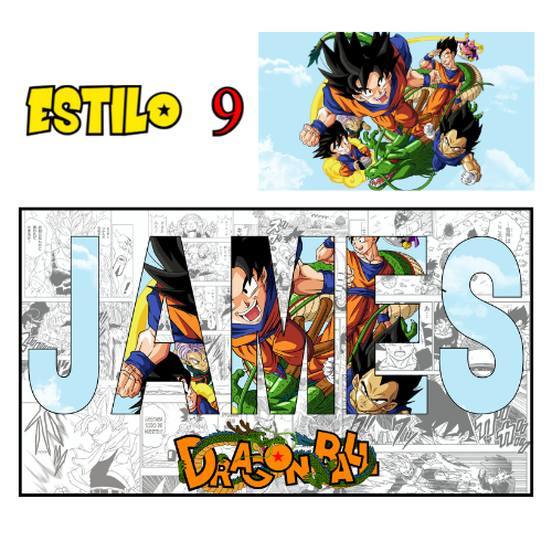 Póster DB con Nombre Personalizado