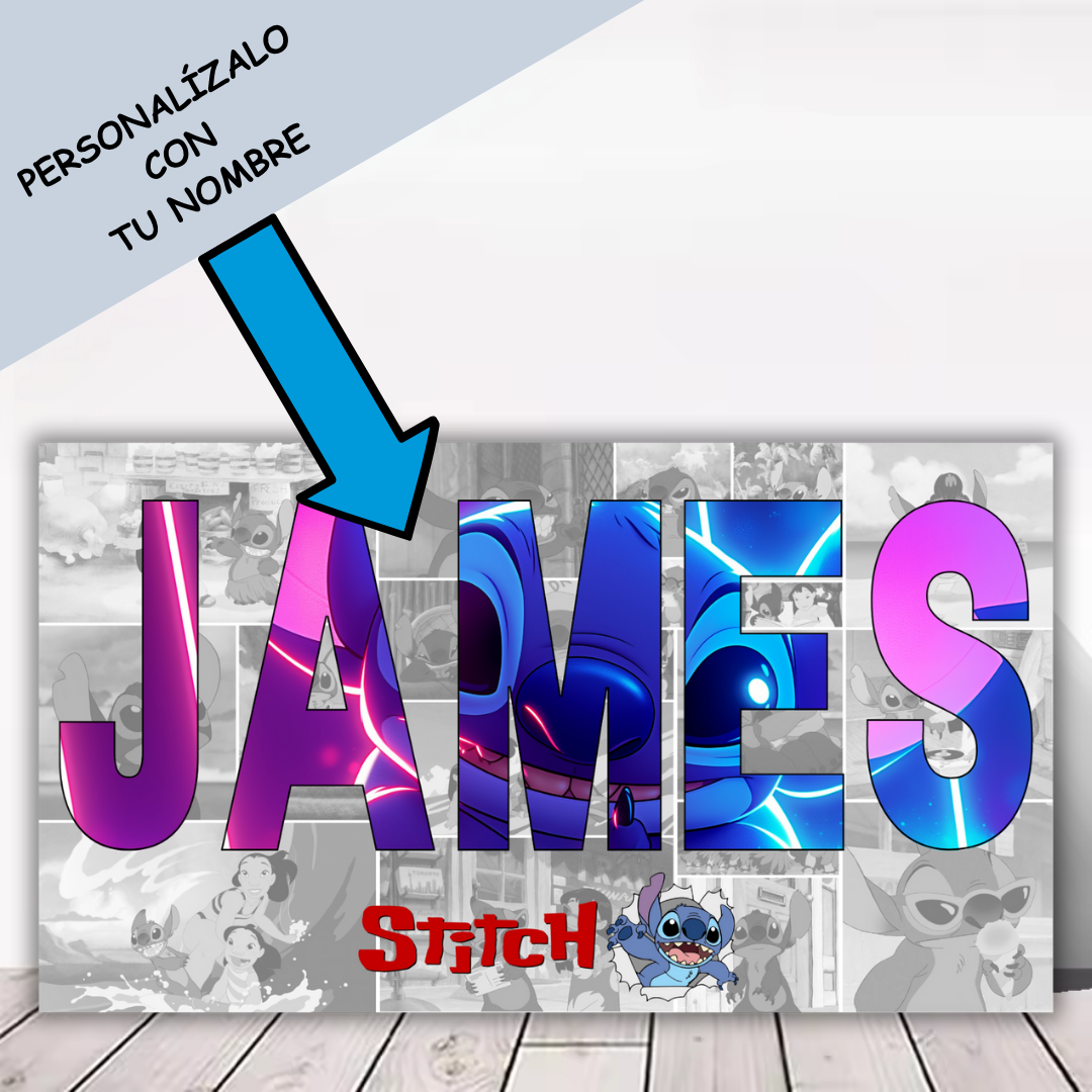 Póster STCH con Nombre Personalizado