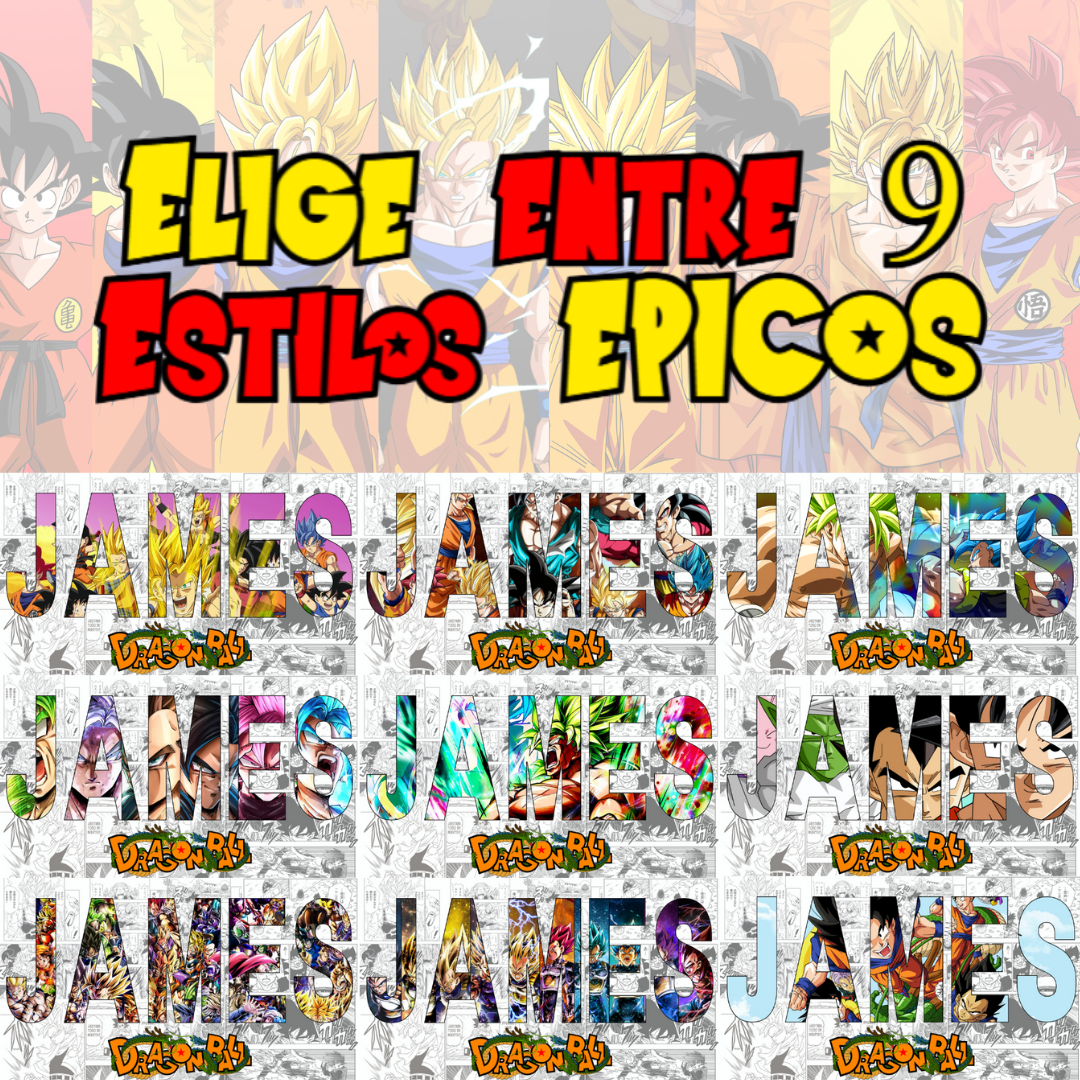 Póster DB con Nombre Personalizado