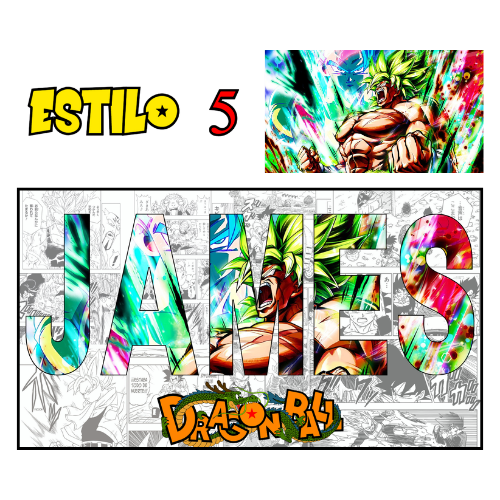 Póster DB con Nombre Personalizado