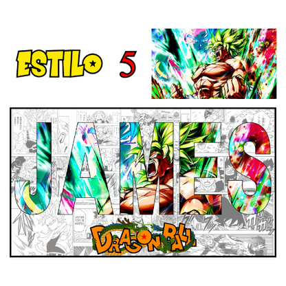 Póster DB con Nombre Personalizado