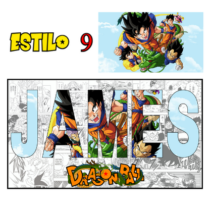 Póster DB con Nombre Personalizado